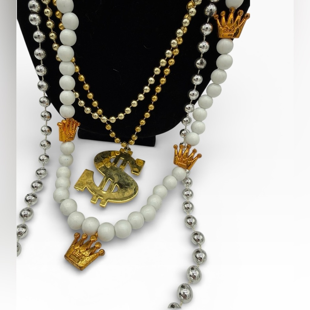 Money & Crowns Beaded Necklace Curated Set - Picture 5 of 7